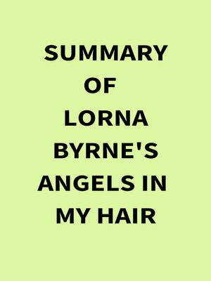 cover image of Summary of Lorna Byrne's Angels in My Hair